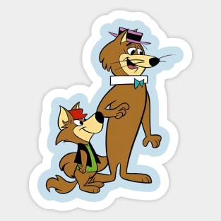 Hokey Wolf,  and   Ding-A-Ling Sticker